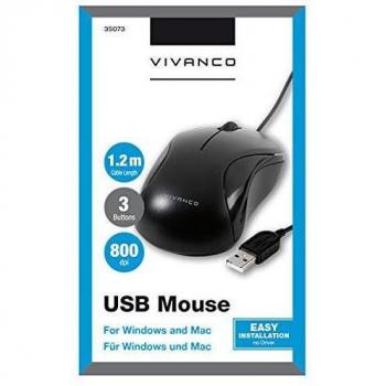 Vivanco itms optical usb mouse raton