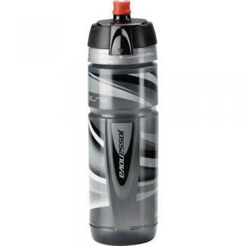 Elite Super Jossanova - Bidón para bicicleta, color gris / negro / gris, talla 750 ml