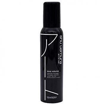 Shu Uemura Art of Hair Awa Volume Mousse 150ml - Luxury volumising mousse for fine hair, long-lasting hold, silky finish, volume and shine