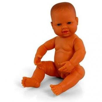 Caucasian Multicultural Newborn Baby Doll - BOY by Miniland Educational