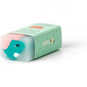 Goma de borrar perfumada Legami Dino con aroma a vainilla, borrado suave y limpio