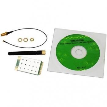 Kit de Conexión Inalámbrica AOpen con Mini Tarjeta LAN y Antena Rotatoria para Serie MP965, 802.11b/g, 54Mbps