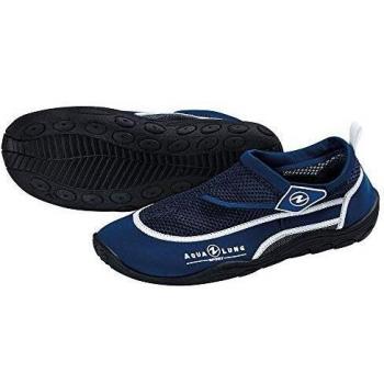 Aqua Lung Venice Adjustable Water Shoes - Navy Blue & White
