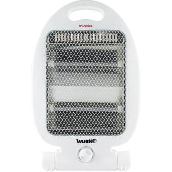 Estufa eléctrica de cuarzo multicolor 800W con asa Carey