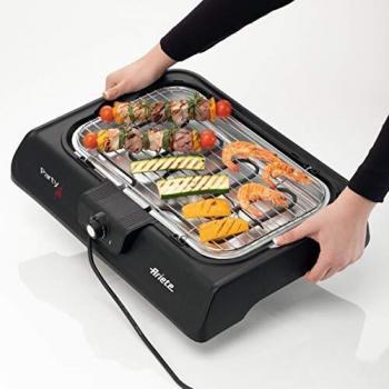 Ariete 733 Barbacoa ELÉCTRICA PORTÁTIL Party Grill, Negro