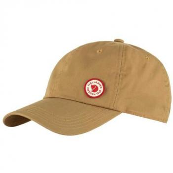 Fjällräven Gorra Logo Marrón - Gorra de algodón, diseño clásico con logo bordado, ajuste ajustable en la parte posterior, color marrón