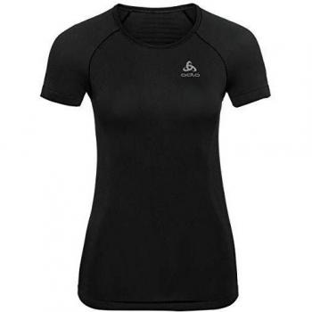 Odlo T-Shirt MC Performance X Light Camiseta Interior Mujer, Black, L