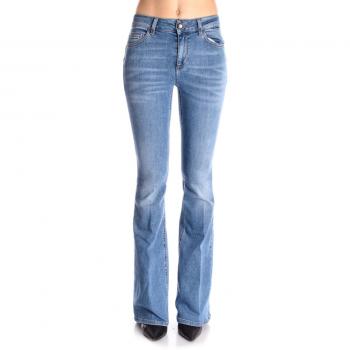Liu Jo Women's Perfect Beat Flared Boot-Cut Jeans in Blue, Size W33