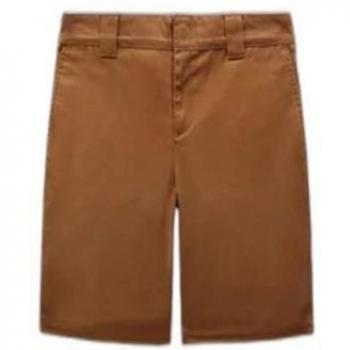 Dickies Men's Brown Slim Fit Casual Shorts