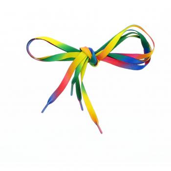 Zac's Alter Ego® - Cordones de zapatos  Multicolor arcoiris