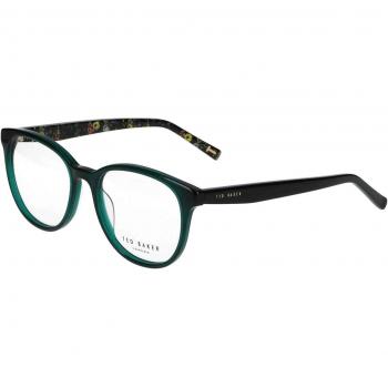 Ted Baker TB9288 551 Women's Eyeglasses Green Size 52 (Frame Only) - Blue Light Block Available