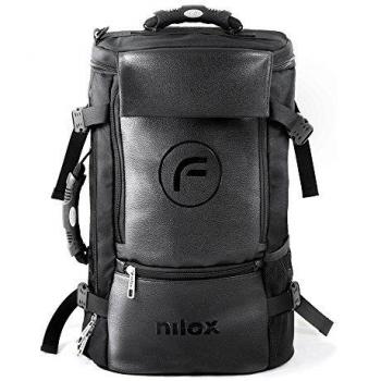Nilox Fighter - Mochila 15.6, Color Negro
