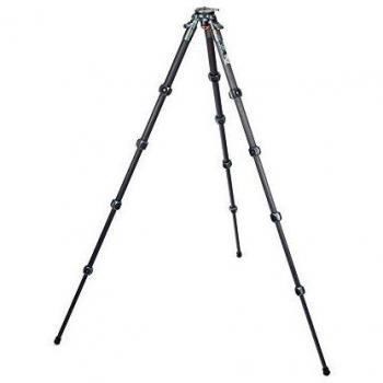 3 Legged Thing Legends Jay Carbon Fibre Levelling Base Tripod - Adjustable Camera and Video Levelling-Base Travel Tripod with 3 Detachable Legs