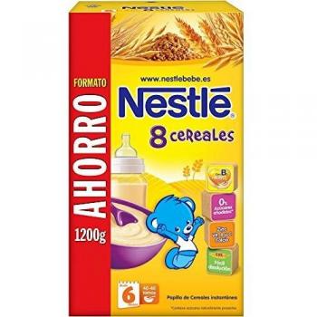 Nestlé Papillas 8 Cereales a Partir de 6 Meses - 1.2 kg