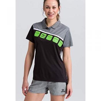 Erima Women's 5-C Short Sleeve Polo Shirt