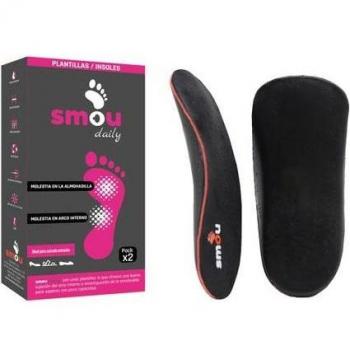 Plantillas Smou Daily Cortas Tallas 35/36/37 - Pack de 2 Unidades