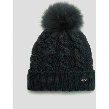Gorro de mujer de lana y alpaca con diseño trenzado Roberto Verino
