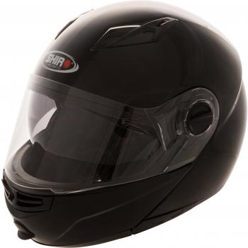 Shiro Casco con visera SH500 500010, negro