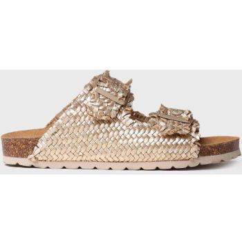 Sandalias planas de mujer de piel con hebillas Toni Pons GUAM-TE