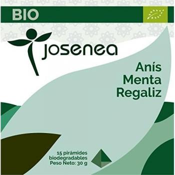 Infusión Anís Menta Regaliz BIO 15 pirámides
