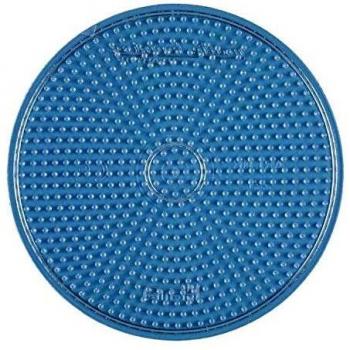 Placa Base Transparente Grande Circular para Perlas Hama 15cm