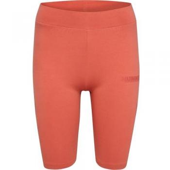 HUMMEL BERMUDA AJUSTADA MUJER - Hummel Legacy High Waist Short Leggings Naranja XL Mujer