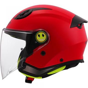 Casco Jet LS2 OF622 Funny II para Niños - Rojo - Talla L