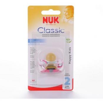 Nuk Latex Pacifier T2 Day Assorted 6-18 Months