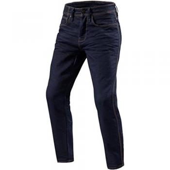 REV'IT! Vaqueros de Moto Reed Slim Fit Azul Oscuro Desgastado