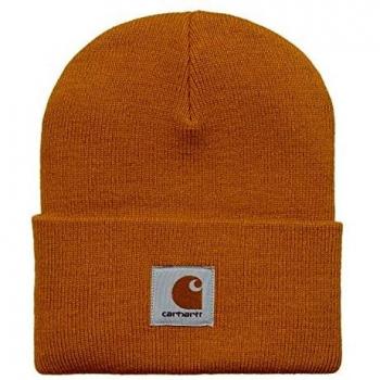 CARHARTT ACRYLIC WATCH HAT cappellino OCHRE AI22