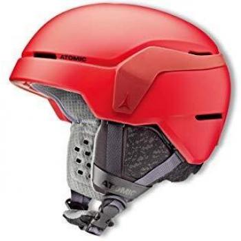 Atomic Count Casco de esquí All-Mountain, diámetro de Cabeza 55-59 cm, Unisex, Rojo, M