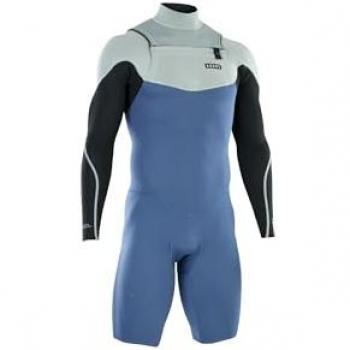 Ion Element 2/2 Shorty Neopreno Negro con Cremallera Frontal, 2 mm de grosor, diseño corto para mayor libertad de movimiento, material neopreno flexible y duradero, ideal para deportes acuáticos en aguas templ