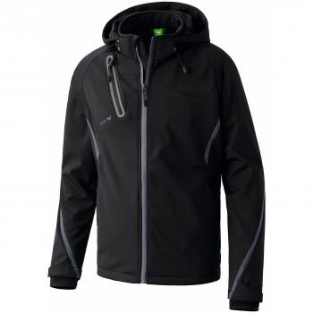 Erima Children's Softshell Jacket Function - Unisex Black 140