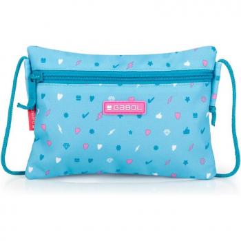 Bolso infantil Gabol Confetti Celeste