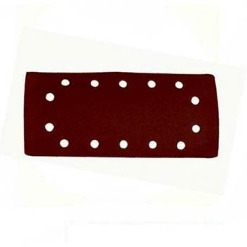 Silverline 457013 - Hojas de lija perforadas de 115 x 280 mm, 10 pzas