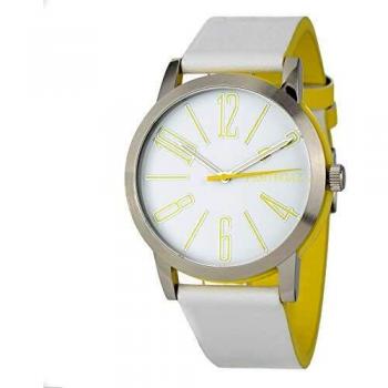 Pertegaz Men's Analog Quartz Watch with Genuine Leather Strap (41mm)
