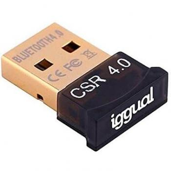 iggual Adaptador USB 2.0 Mini Bluetooth 4.0