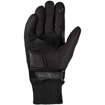 SPIDI Metro WindOut Lady Guantes de Moto para Mujer, Color Negro, Talla L, Protectores, Resistentes y Transpirables, con Pantalla táctil capacitiva, de Piel de Cabra Resistente a la abrasión