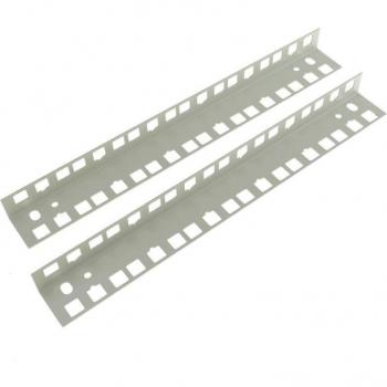 RackMatic WQ012 - Bastidor Trasero para Armario Rack Mural 19 6U Blanco