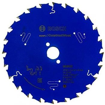 BOSCH 2608644137 - Disco de sierra circular CSB Expert ConstructWood: 165x20x24D