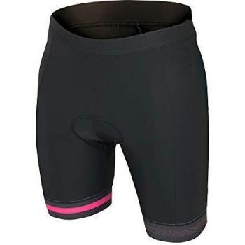 ELTIN E4528_L Culote, Mujer, Negro y Rojo