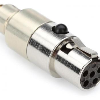 DPA Microdot to Lectrosonics TA-5F Microphone Adapter