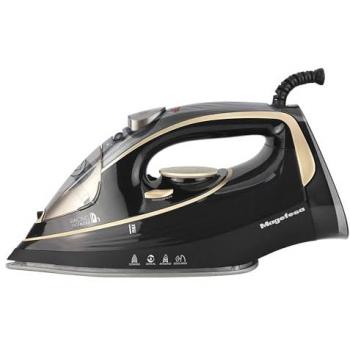 Plancha de Vapor Magefesa Racing 3200W, 30g/min, Suela Cerámica, Planchado Vertical, Selector de Temperatura, Depósito de Agua 360ml
