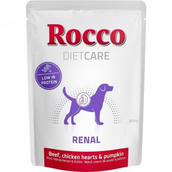 Rocco Diet Care Renal Vaca y Pollo con Calabaza 300 g - Pack económico: 24 x 300 g