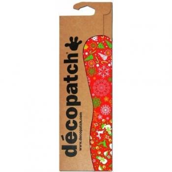 Decopatch Papers 395 x 298 mm Christmas Trees And Snowmen Print, Pack of 3, Red/ Green/ White