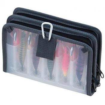 Estuche de Señuelos Daiichi Seiko Mini V2 - Caja de cebo M (20,5 x 14,5 cm) con 20 plazas y 2 aberturas Egi Rack
