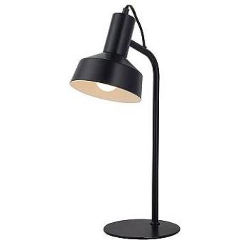 Lámpara de Sobremesa Vintage Leana Lumit 25W Metal Negro 43x15x24 cm