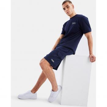 Pantalón corto de chándal de hombre azul