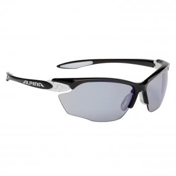 Alpina Twist Four VLM+ - Gafas de ciclismo, talla única, color negro/blanco