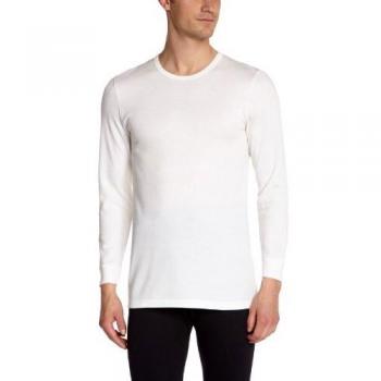 Eminence Laine/Coton Camiseta térmica, Blanco